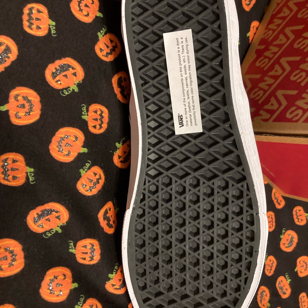 Tri Colored Suede Slip On Vans - Picture 3 of 5